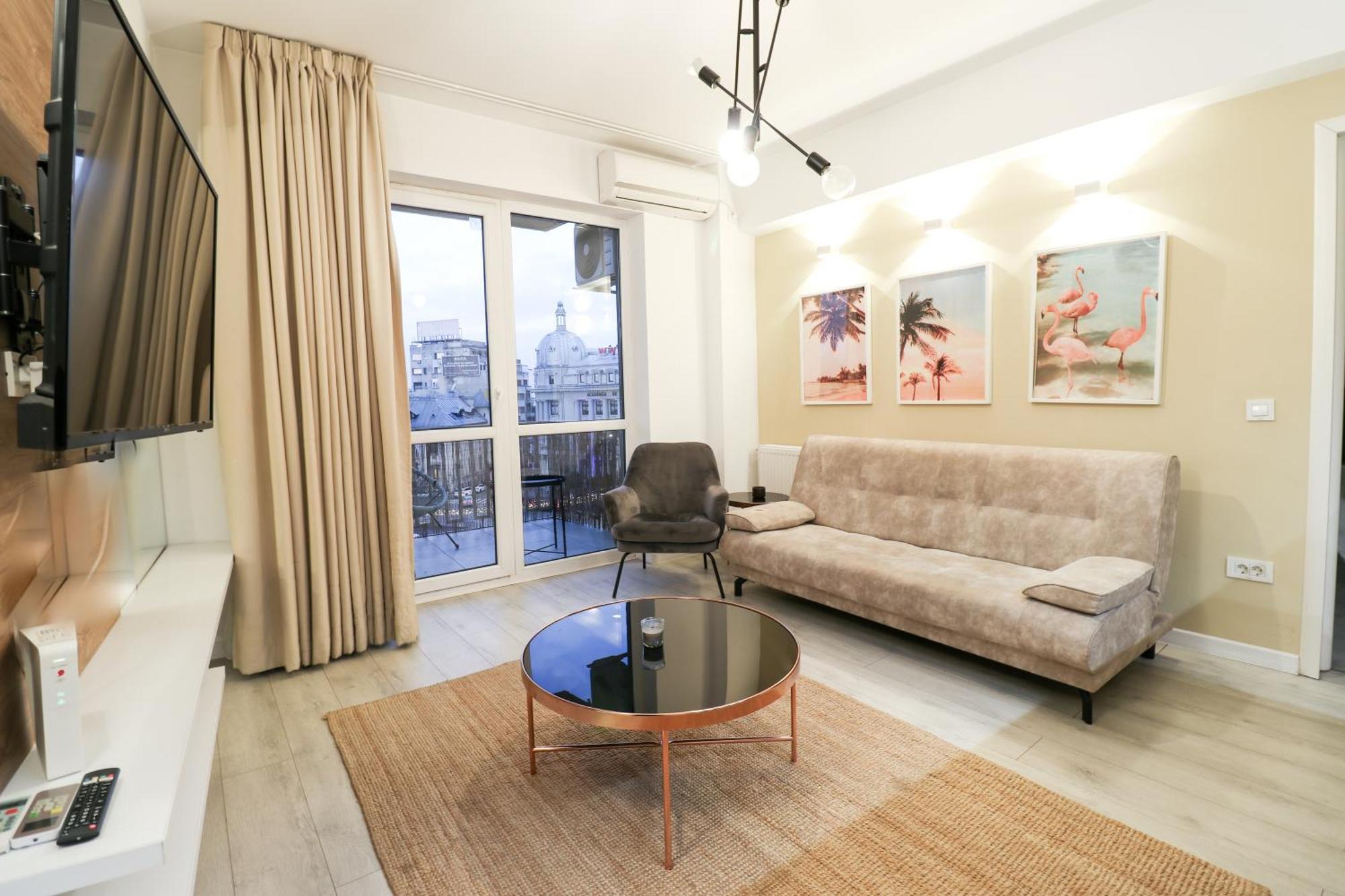 Piata Romana, Two Bedrooms Apartment Bukarest Kültér fotó